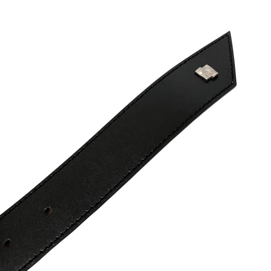 ADER ERROR ステッチレザーベルト ADER error（アーダーエラー） ADER error Fluic label belt レザー