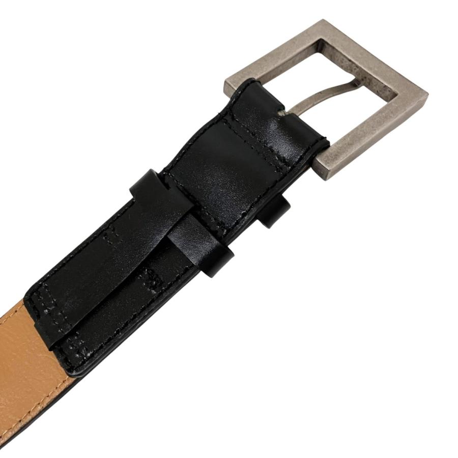 ADER ERROR ステッチレザーベルト ADER error（アーダーエラー） ADER error Fluic label belt レザー