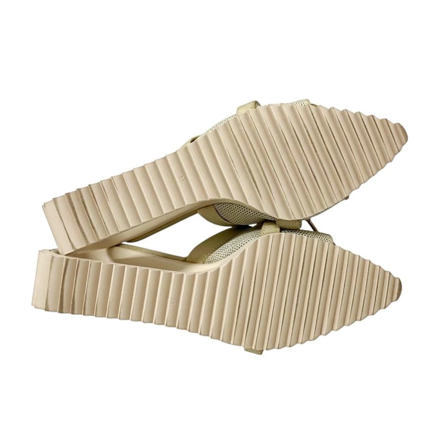 靴 YELLO TANK DEFORMED WEDGE SANDALS L レディース yello shoes TANK DEFORMED WEDGE SANDALS