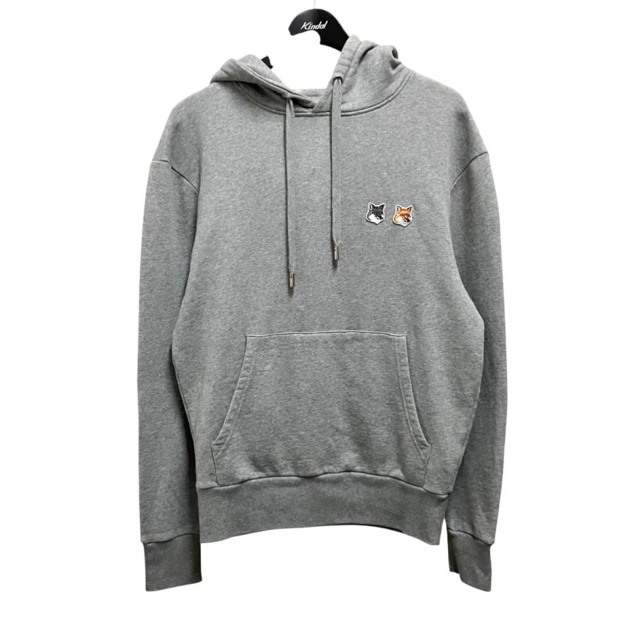 【美品】メゾン キツネ プルオーバー MAISON KITSUNE（メゾン キツネ） プルオーバーパーカー EU00353KM0001