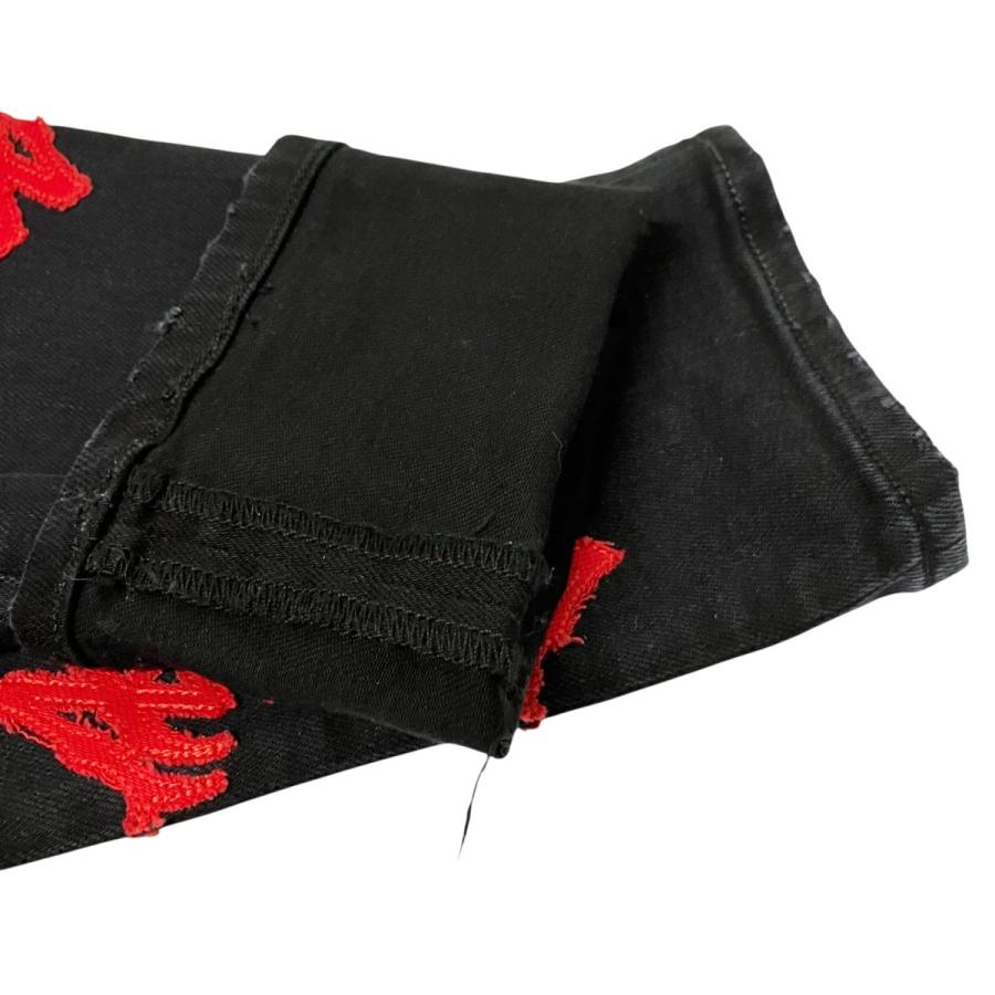 AMIRI ブラック ダメージデニムパンツ サイズ28 アミリ AMIRI（アミリ） ダメージ加工デニムパンツ AMDNSY1111 ブラック