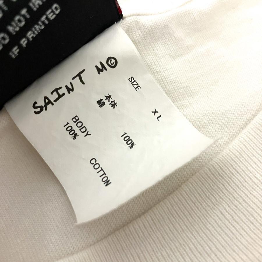 セントマイケル SAINT MICHAEL 半袖Tシャツ SM YS8 0000 010 ホワイト