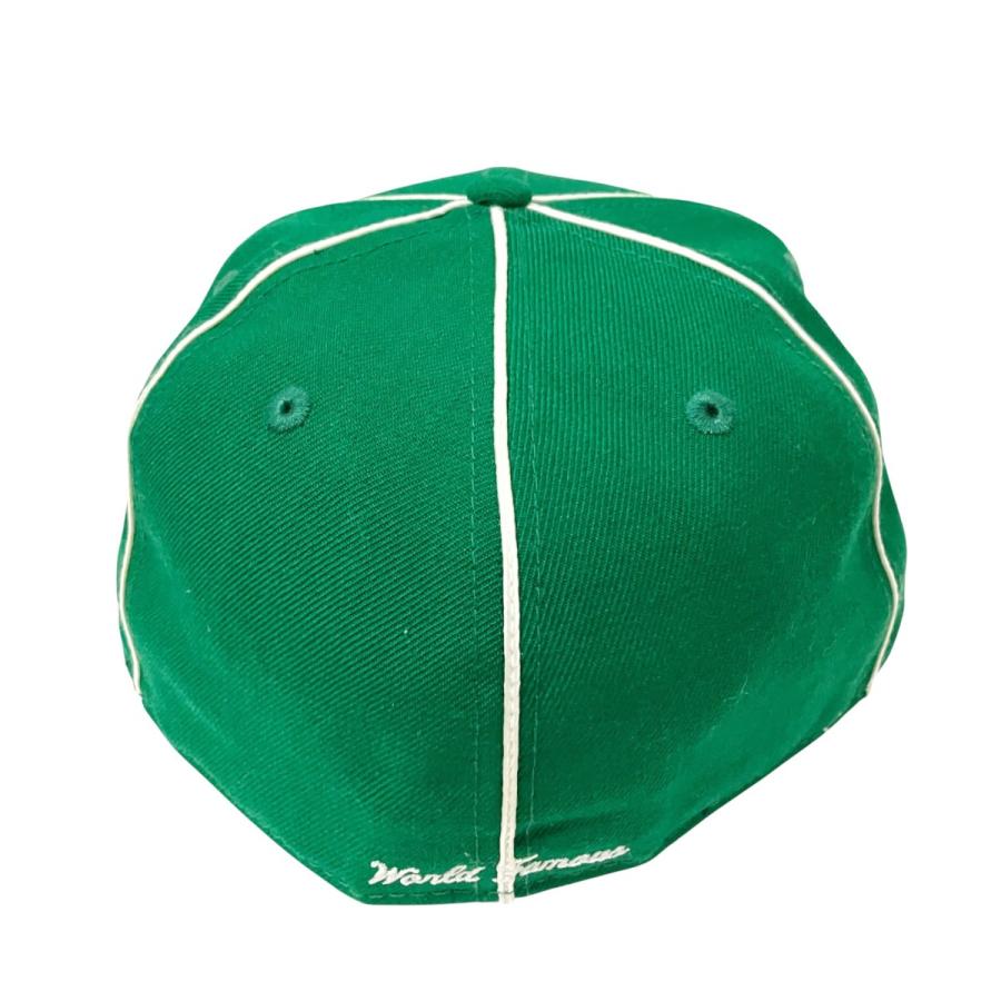Supreme キャップ グリーン Supreme（シュプリーム） 【値下げ】Supreme×New Era Box Logo Piping