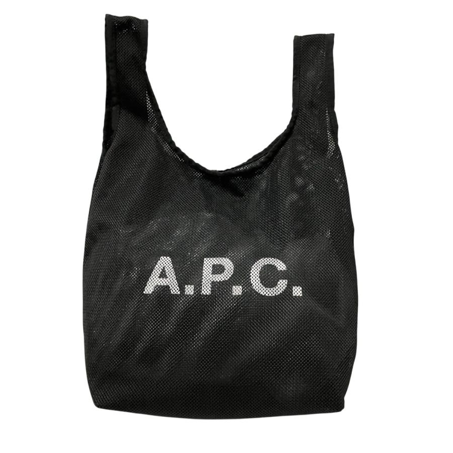 A.P.C.（アーペーセー） メッシュトートバッグ ブラック