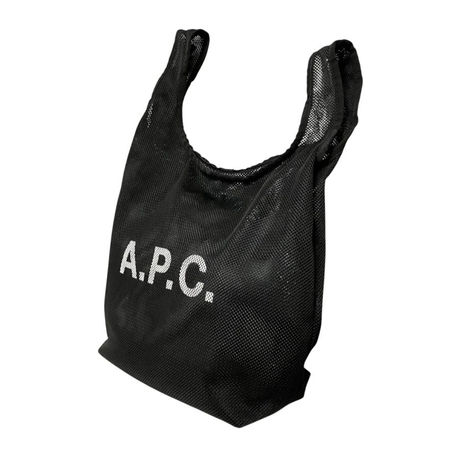 A.P.C.（アーペーセー） メッシュトートバッグ ブラック