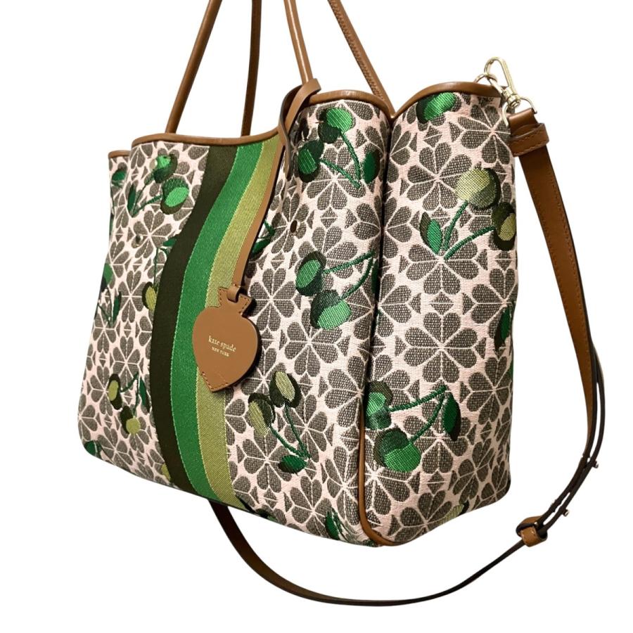 【美品】kate spade フラワージャカード　ハンドバッグ　2way kate spade NEW YORK（ケイト・スペード ニューヨーク） ケイト