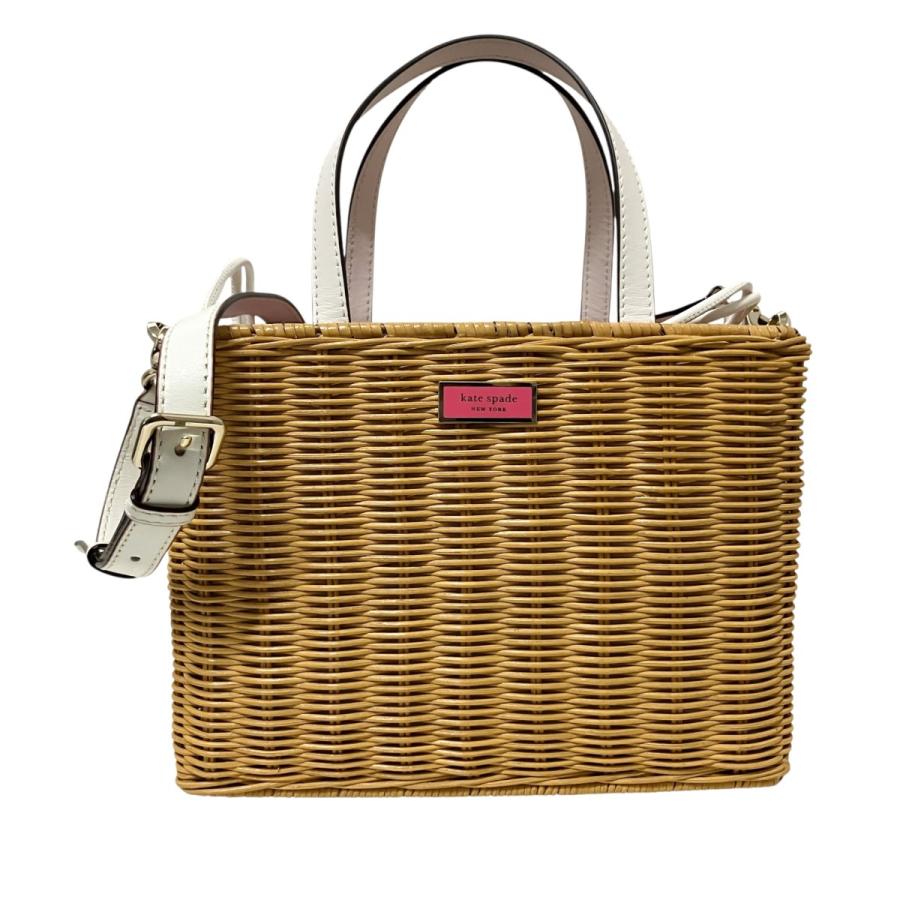 美品　ケイトスペード　Kate Spade　カゴバッグ　ショルダー　2Way kate spade NEW YORK（ケイト・スペード ニューヨーク） ケイト
