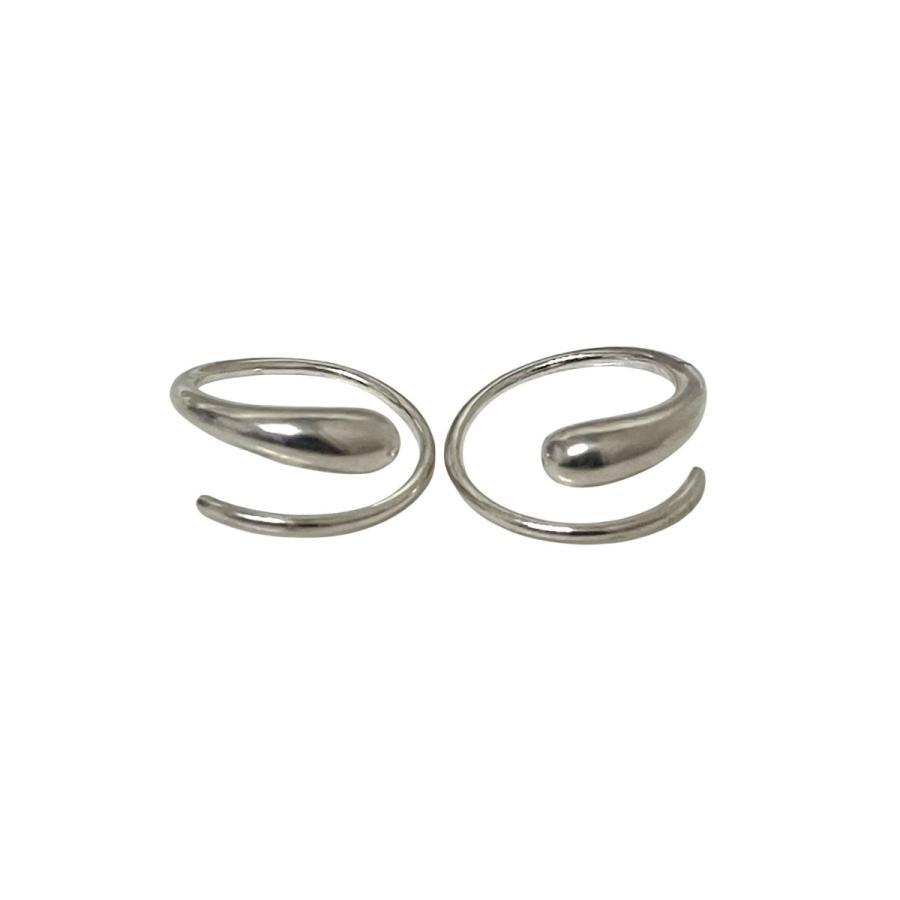 Georg Jensen（ジョージ ジェンセン） スパイラルピアス シルバー