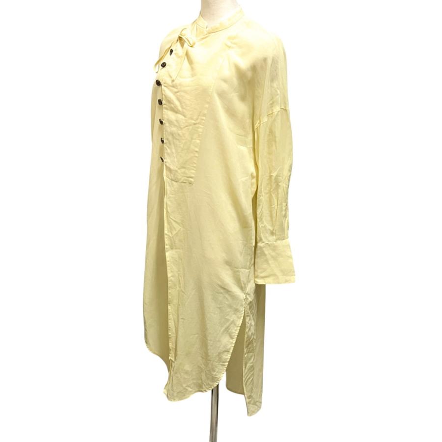 ENFOLD（エンフォルド） ENFOLD Sheer Twill ロングシャツ シアー