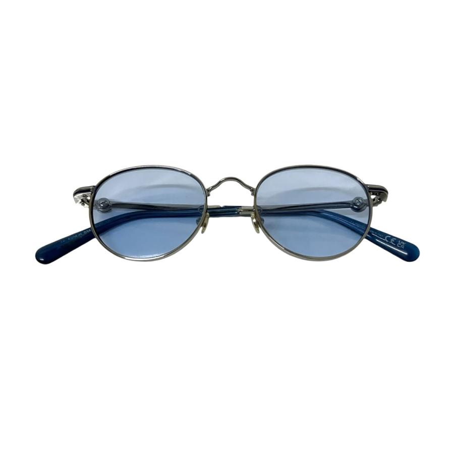 最終価格！未使用MONCLERサングラスML5204 MONCLER（モンクレール） メタルフレームサングラス ML5204 H ブルー
