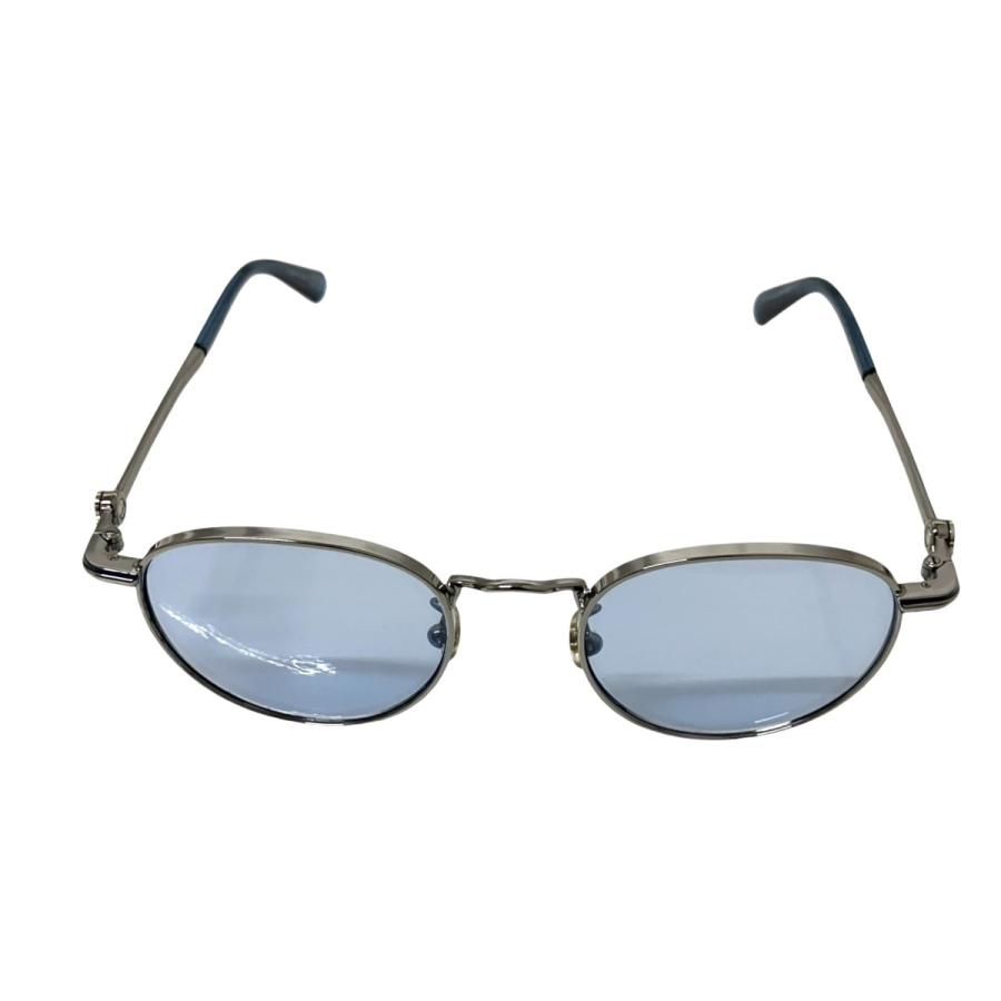 最終価格！未使用MONCLERサングラスML5204 MONCLER（モンクレール） メタルフレームサングラス ML5204 H ブルー