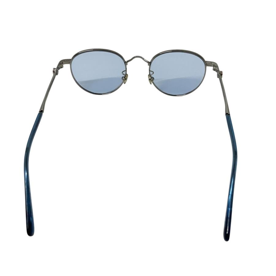 最終価格！未使用MONCLERサングラスML5204 MONCLER（モンクレール） メタルフレームサングラス ML5204 H ブルー