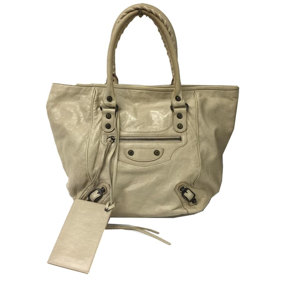 値下げ トートバッグです レディースファッション Balenciaga The Sunday ザ サンデー Balenciaga トートバッグ サイズ ブランド古着カインドオル ベージュ 原宿店 オリジナル商品