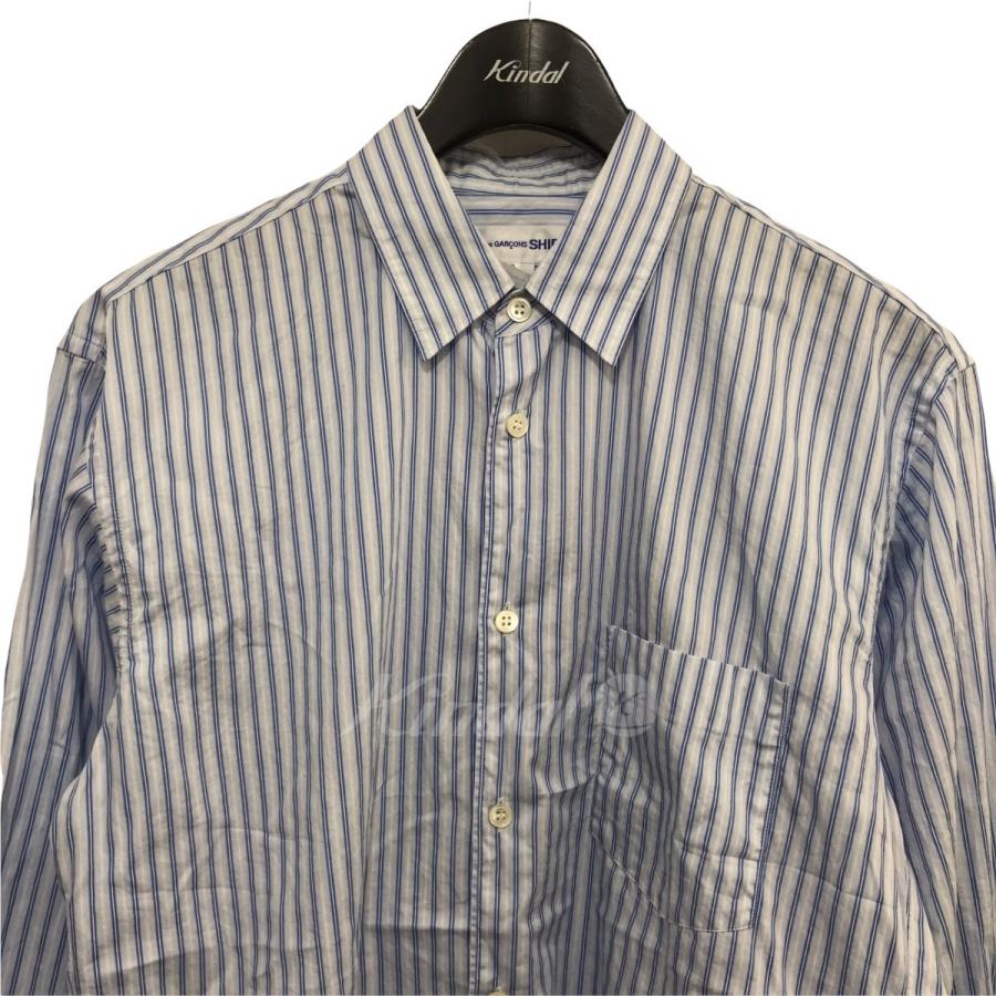 COMME des GARCONS 【値下げ】COMME SHIRT FOREVER ストライプシャツ 