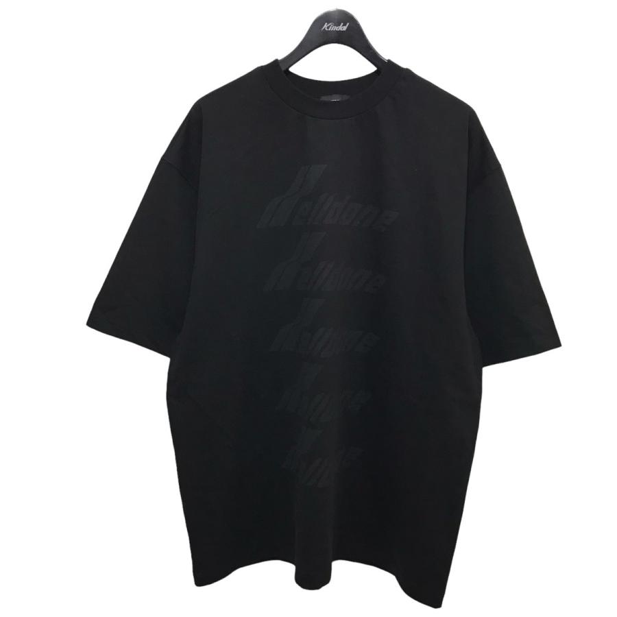 WE11DONE 「FRONT LOGO T-SH」フロントロゴTシャツ ブラック サイズ：L (原宿店) 220501