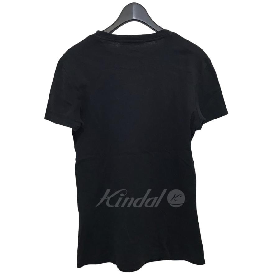 RAF SIMONS 【値下げ】RAF 08AW プリントTシャツ ブラック サイズ：46  