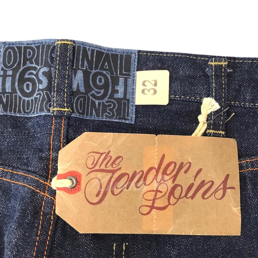 TENDERLOIN 21AW 「DENIM PNT ONE WASH (INDIGO)」ワンウォッシュデニムパンツ インディゴ サイズ：32