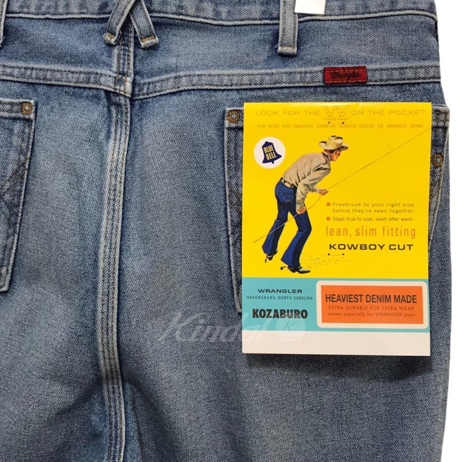 値下げ】KOZABURO×WRANGLER 22SS 「KOWBOY JEANS」カウボーイデニムパンツ ライトインディゴ サイズ：2 (原宿店)  :8020000553308:カインドオルYahoo!店 - 通販 - Yahoo!ショッピング