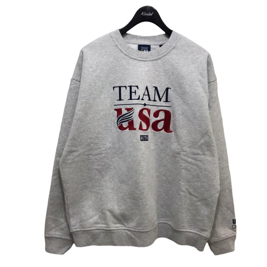KITH 22SS 「Olympics Team USA Crewneck」スウェット グレー サイズ 