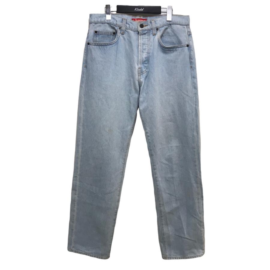 Supreme SUPREME 18SS 「Washed Regular Jean」ウォッシュスターパッチ 