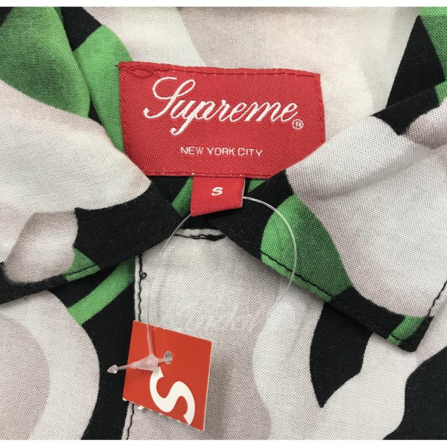 当店だけの限定モデルSUPREME 18SS「Lily Rayon サイズ：S ブラック