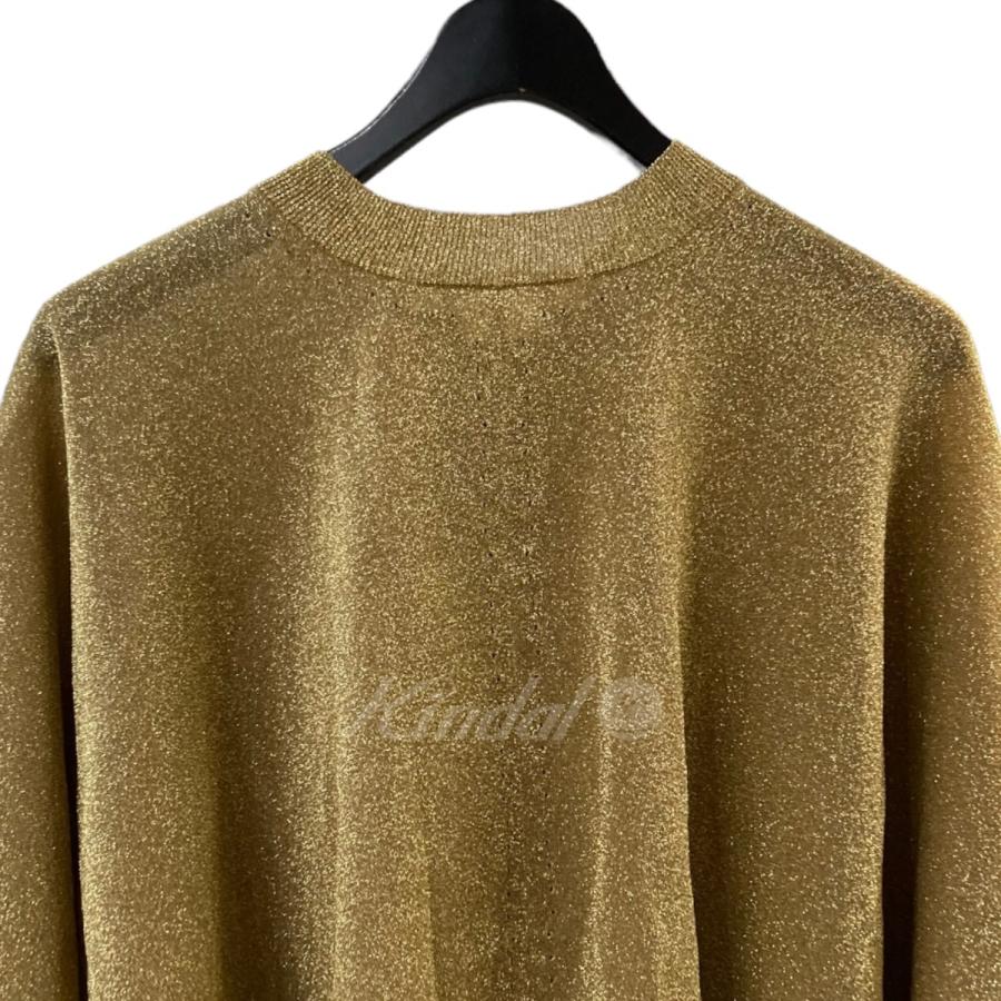 JUNYA WATANABE カットソー ゴールド ラメ｜半袖(Tシャツ) 