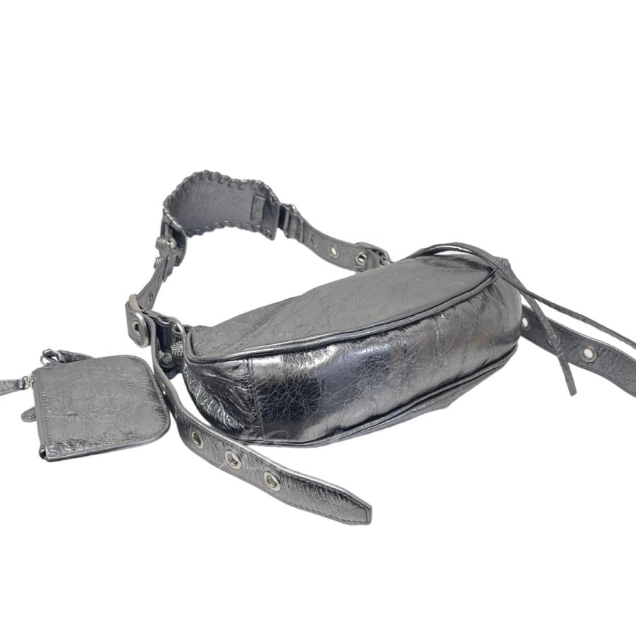 BALENCIAGA バレンシアガ LE CAGOLE XS メタリックアリーナラムスキン 