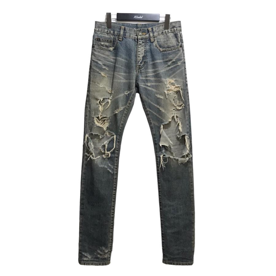 値下げ】SAINT LAURENT PARIS 13AW デストロイクラッシュ加工スキニー  