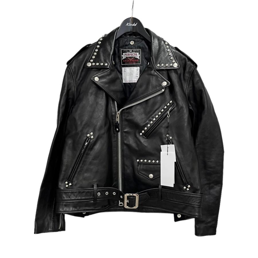 sacai × Schott 22AW レザー　ダブルライダース 3 sacai × Schott 22AW レザー ダブルライダース 3 sacai × Schott 22AW