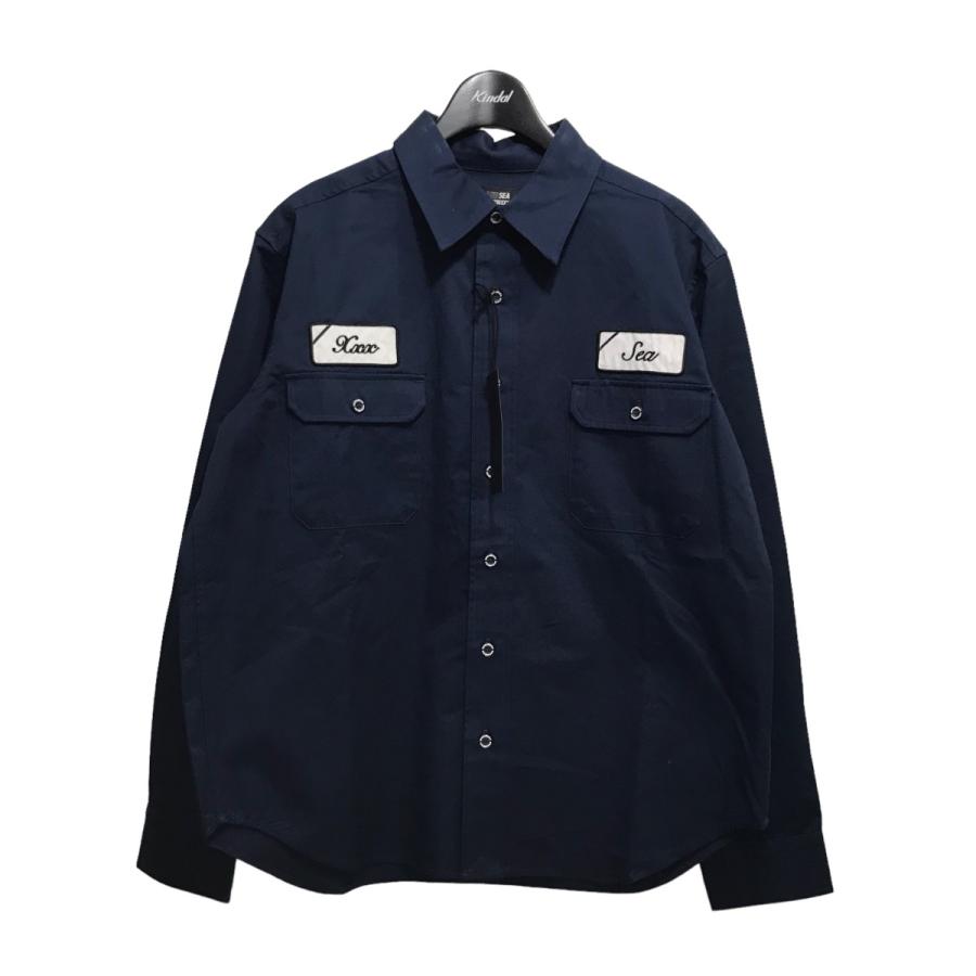 値下げ】WIND AND SEA ×GOD SELECTION XXX「WDS Twill Work Shirt 