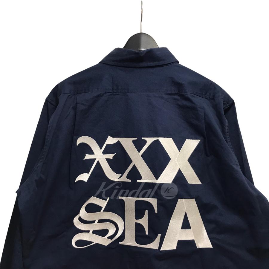 値下げ】WIND AND SEA ×GOD SELECTION XXX「WDS Twill Work Shirt 
