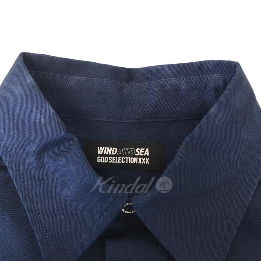 値下げ】WIND AND SEA ×GOD SELECTION XXX「WDS Twill Work Shirt 