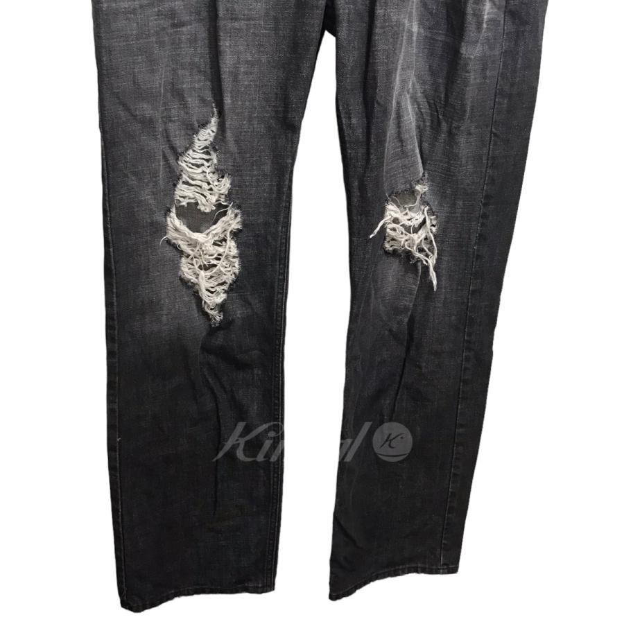 BALENCIAGA バレンシアガ デストロイ加工リラックスフィット