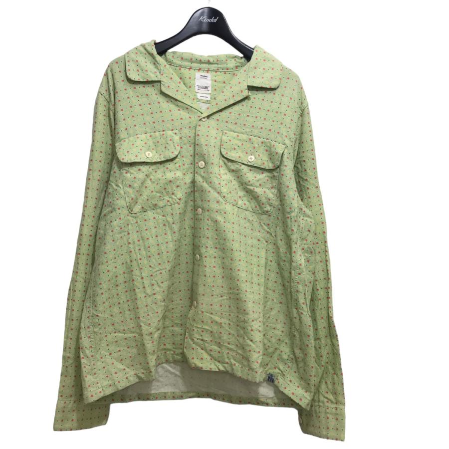 visvim ビズビム VISVIM 23SS「BOOMER KHADI LONG SLEEVE」ドット 