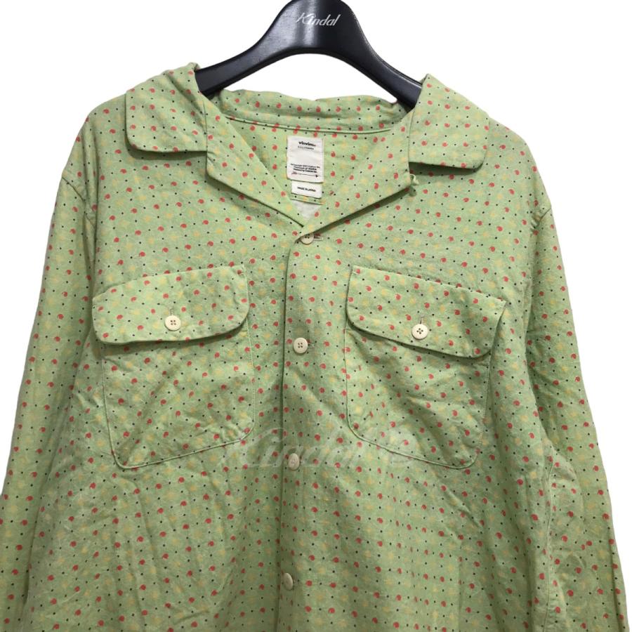 visvim ビズビム VISVIM 23SS「BOOMER KHADI LONG SLEEVE」ドット 