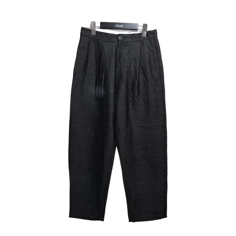 値下げ】STUDIO NICHOLSON 「“JEFFERSON” DOUBLE PLEAT PANT」ダブル 