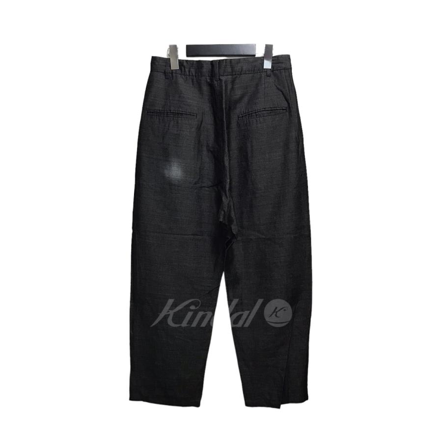 値下げ】STUDIO NICHOLSON 「“JEFFERSON” DOUBLE PLEAT PANT」ダブル 