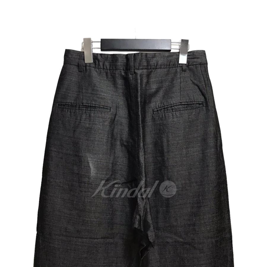 値下げ】STUDIO NICHOLSON 「“JEFFERSON” DOUBLE PLEAT PANT」ダブル 