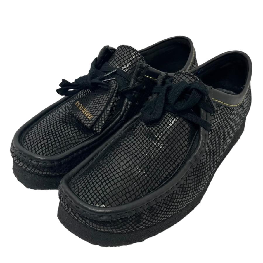 WACKO MARIA 【値下げ】WACKO × CLARKS ワラビー ブラック サイズ：26 
