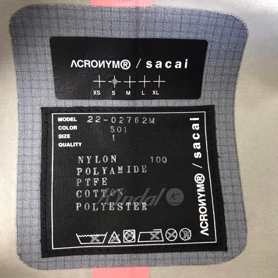 サカイ×アクロニム sacai×ACRONYM 22SS ボンバージャケット 22-02762M 