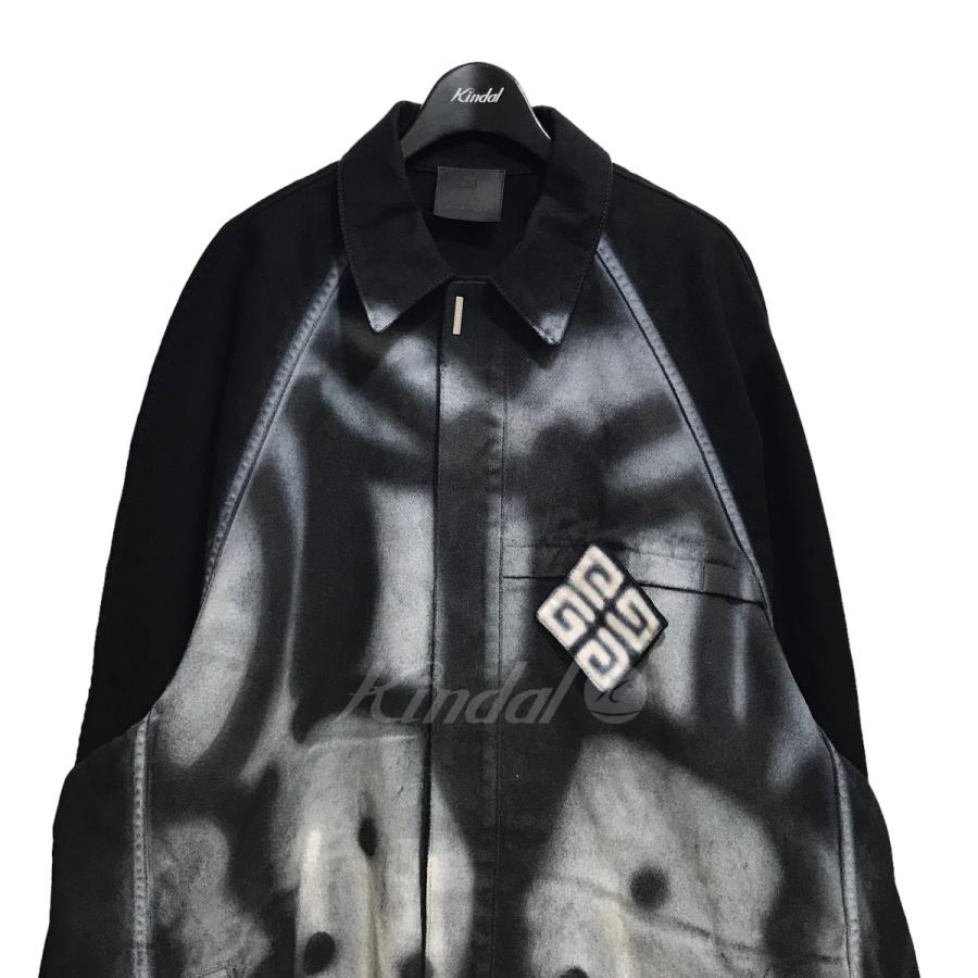 値下げ】GIVENCHY 22SS 「TAG EFFECT DOG PRINT Camicia」 オーバー 