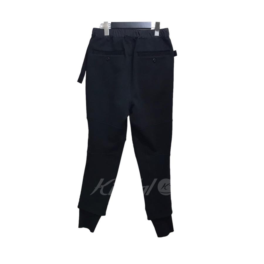 サカイ×ナイキ sacai×NIKE 「NRGFLEECE PANT」サイドロゴライン 