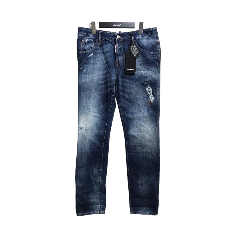 値下げ対応可能‼️】DSQUARED2 ダメージデニム サイズ42 スキニー