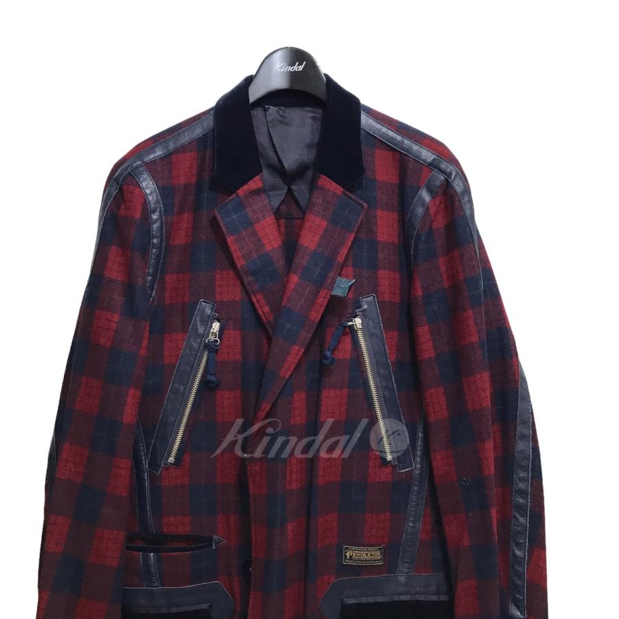 値下げ】JohnUNDERCOVER×PENDLETON 16AW チェスターコート JUP9302-1 