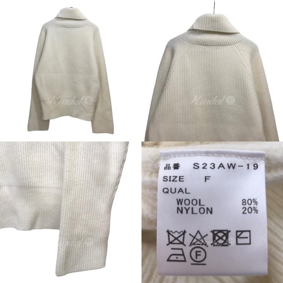 SINME 【値下げ】SHINME 23AW ミドルゲージタートルニット S23AW-19 