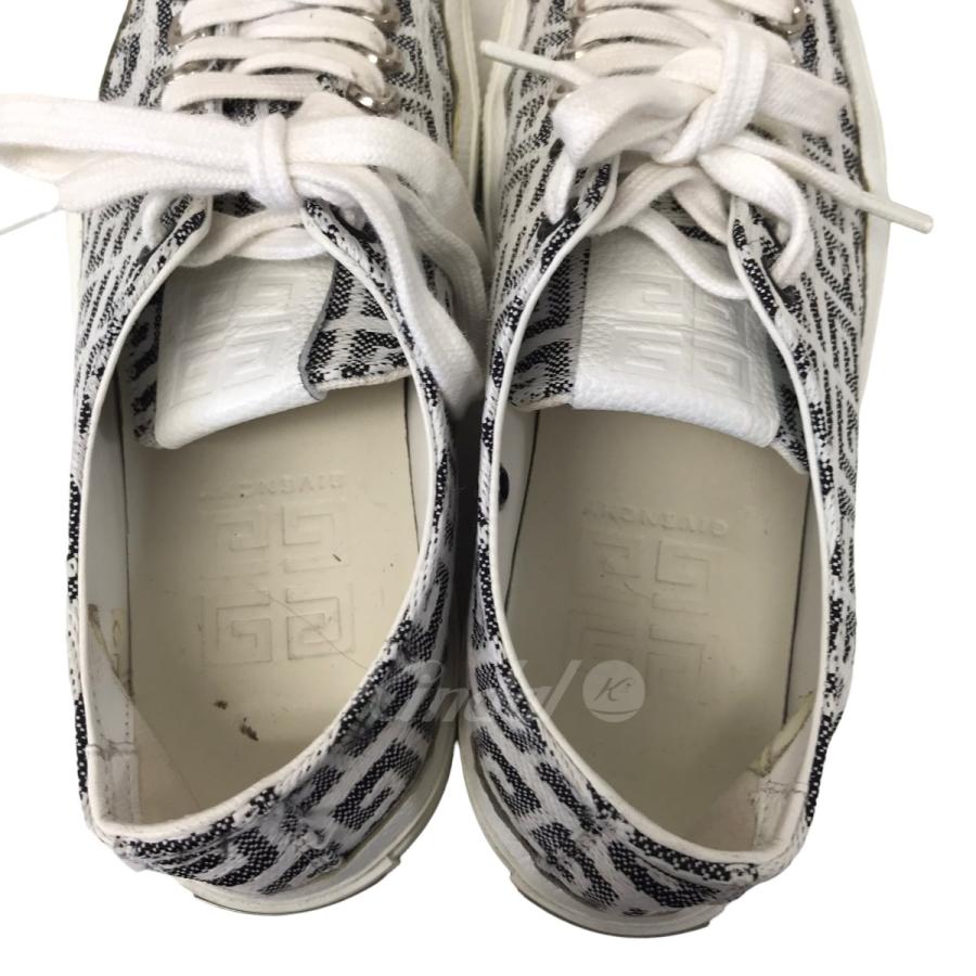 GIVENCHY 【値下げ】GIVENCHY シティ4Gジャガードスニーカー ホワイト  
