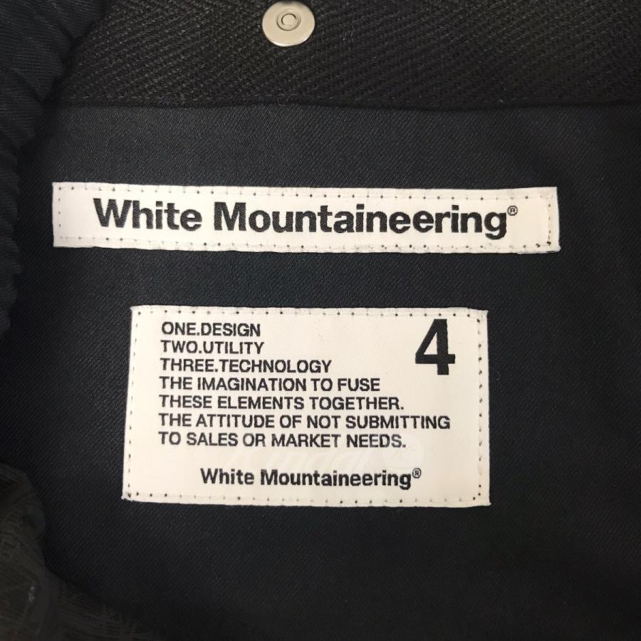 ホワイトマウンテニアリング White Mountaineering 23AW 「STRETCH TWILL TAPERED PANTS」パンツ ブラ｜kindal｜06