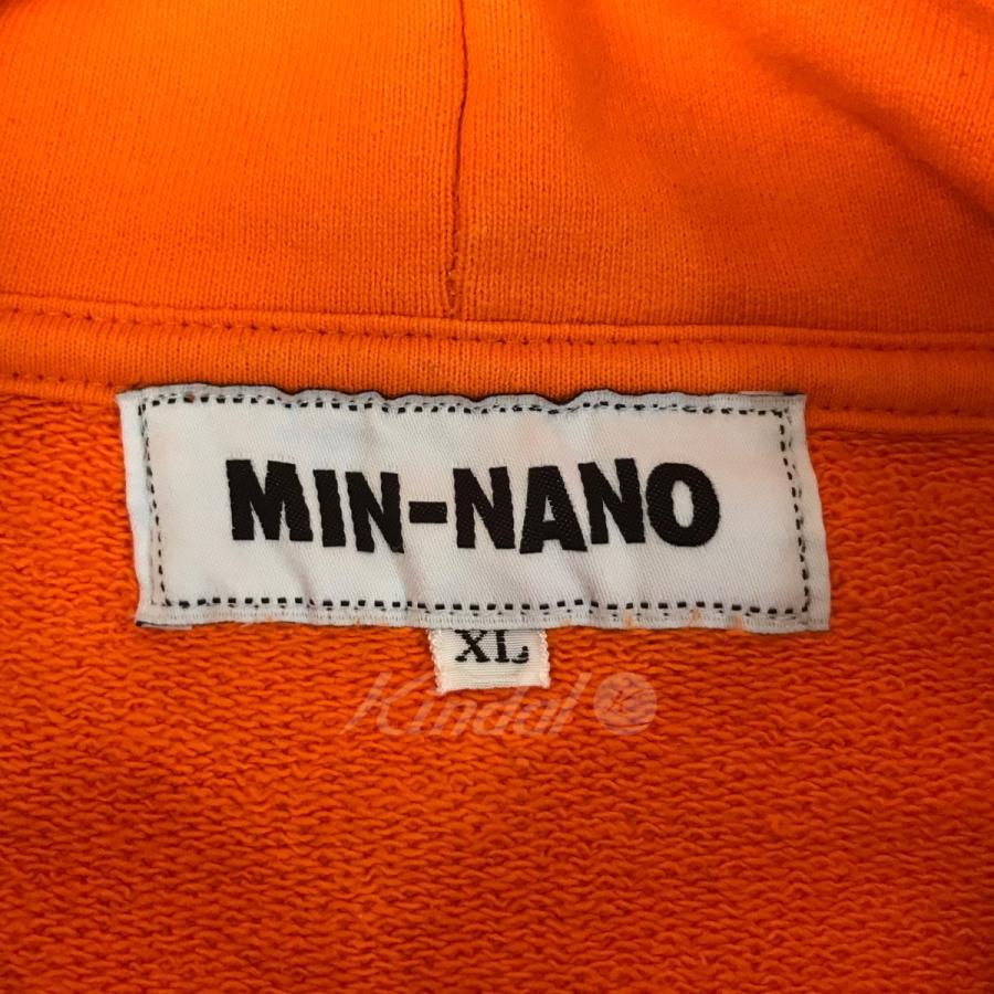 MIN-NANO 【値下げ】MIN-NANO 「MINNANO Canadian Hoodie」プル MIN-NANO 【値下げ】MIN-NANO 「MINNANO Canadian Hoodie」プル