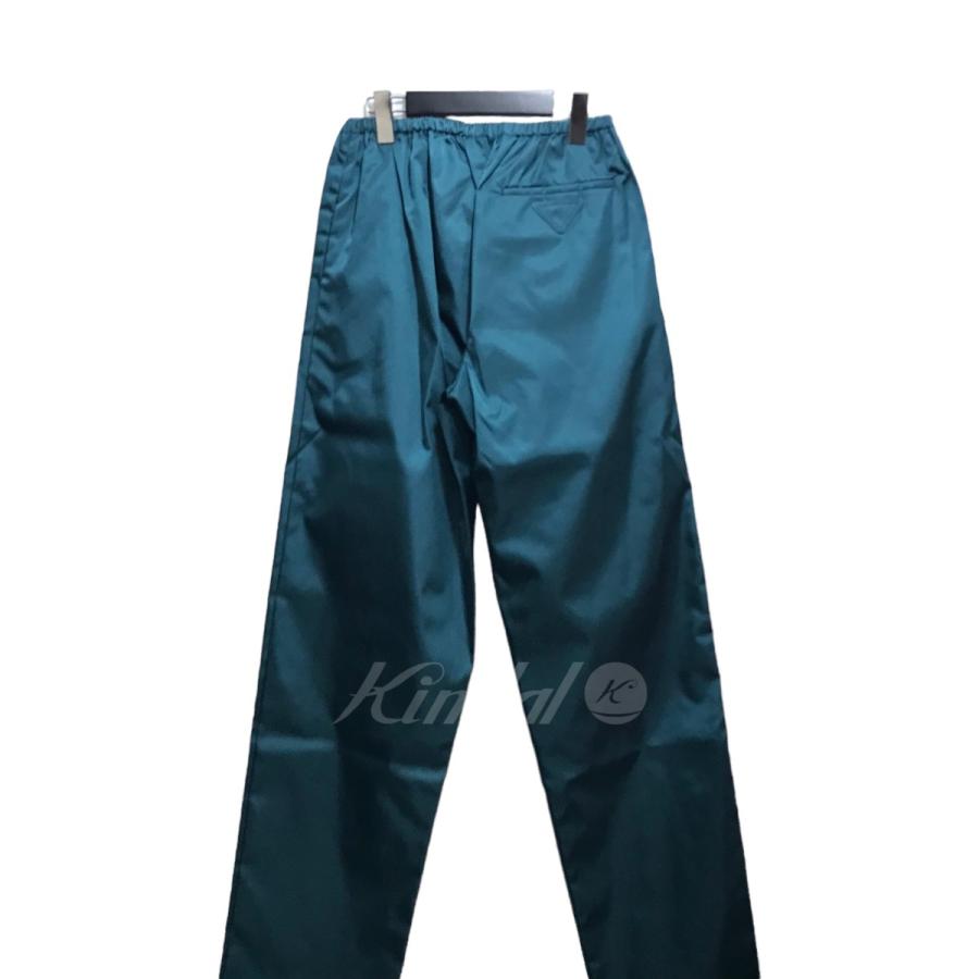 値下げ】PRADA 22AW ナイロンパンツ SPH231 ブルー サイズ：XS (原宿店 