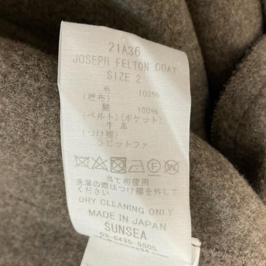 SUNSEA 【値下げ】SUNSEA 21AW JOSEPH FELTON COAT ラビット SUNSEA 【値下げ】SUNSEA 21AW JOSEPH FELTON COAT ラビット